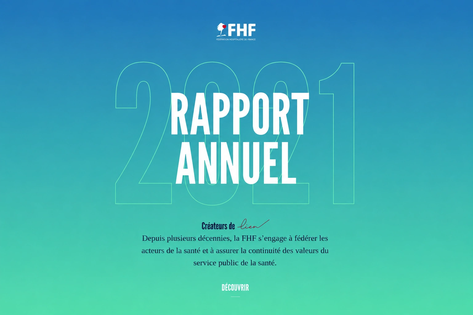 Fédération Hospitalière de France — Rapport Annuel 2021
