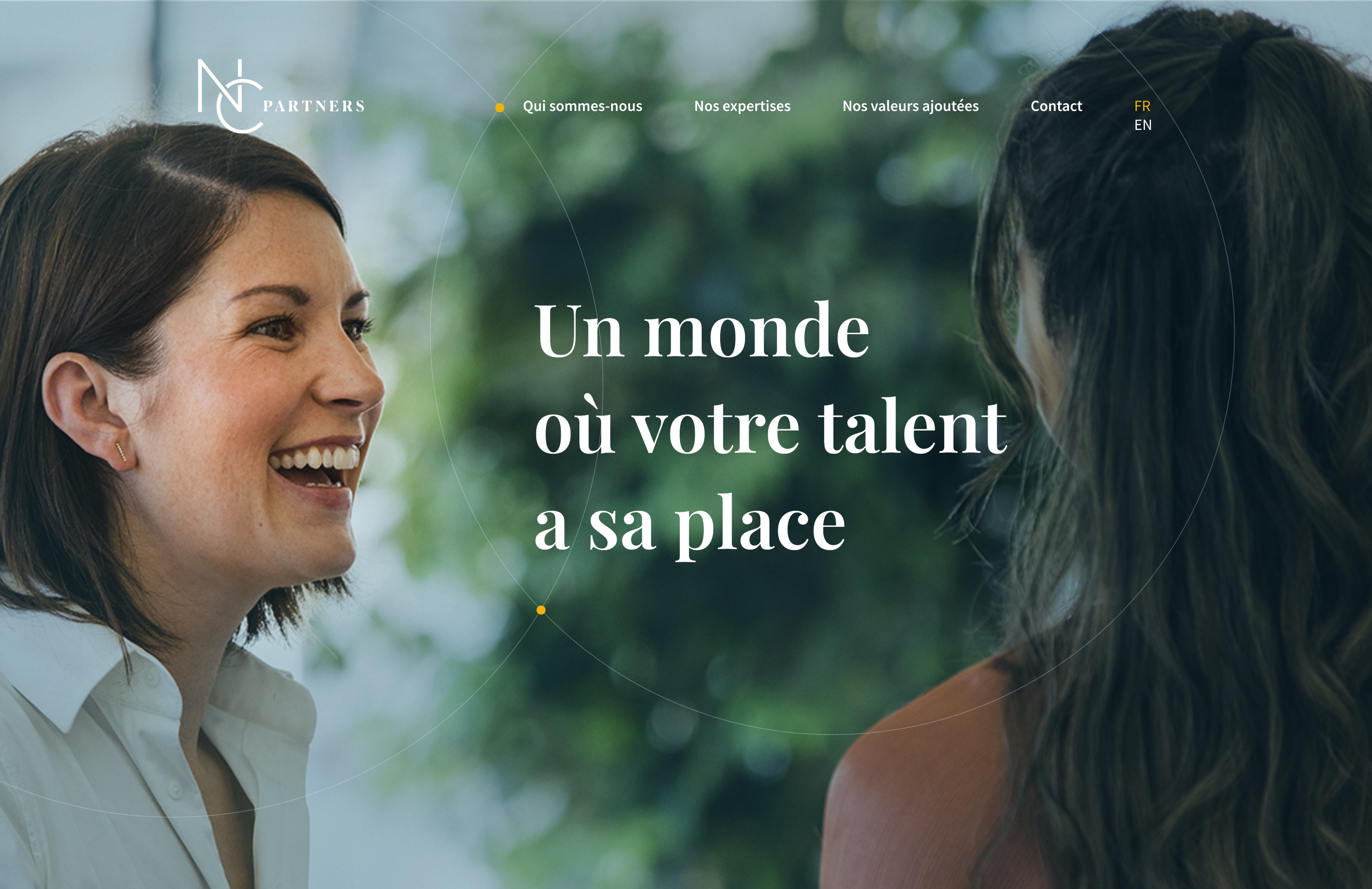 NC Partners — full homepage